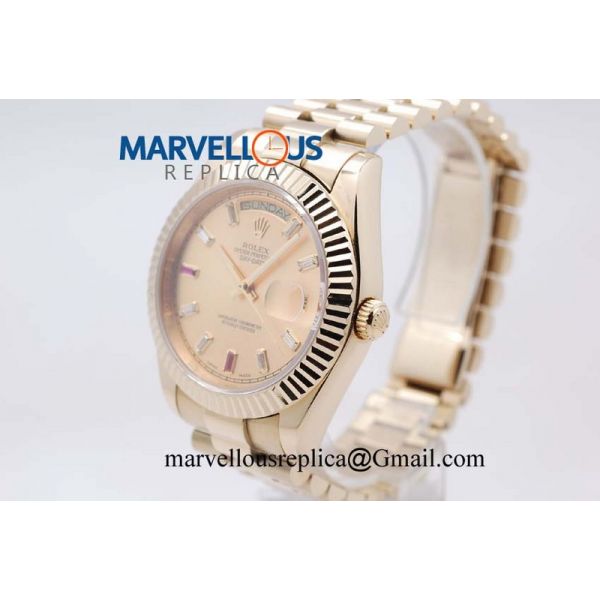 Rolex Day-Date II Yellow Gold Dial Yellow Gold Bracelet
