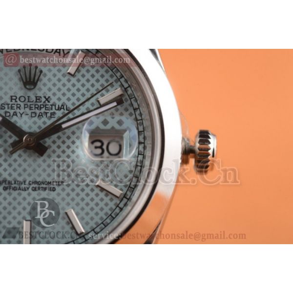 Rolex Day-Date Clone Rolex 3255 Blue Dial Stick Markers (AFFF)