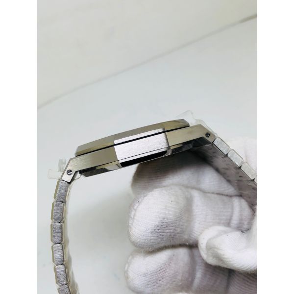 Royal Oak 41mm 15400 V4 JF 1:1 Best Edition White Dial on SS Bracelet A3120