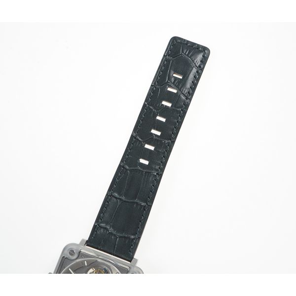 BR-X2 Sapphire Tourbillon BBR Steel Dial on Leather Strap V2
