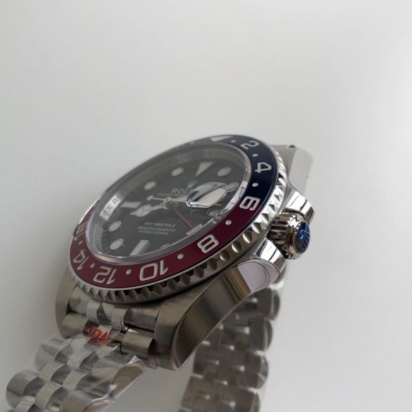 GMT Master II 126710 Jubilee 904L SS/SS pepsi GMF A2836