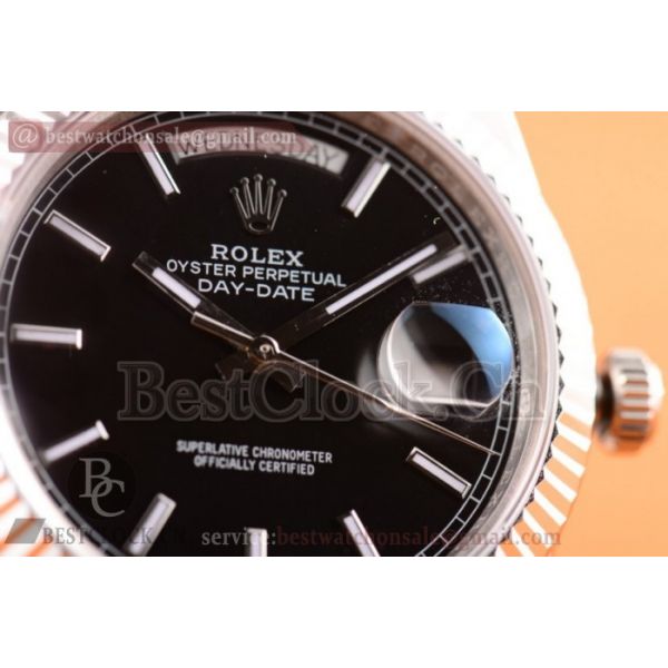 Rolex Day-Date 118239 blks A2836/A2813 Black Dial (BP)