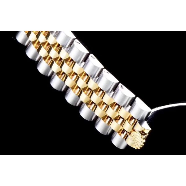DateJust 36 SS/YG 126233 ARF Best Ver Silver Dial Stick Markers Jubilee Bracelet SH3135