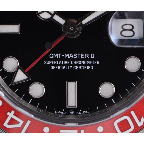 GMT Master II 126710 BLRO Real Ceramic 904L SS GMF  on Jubilee Bracelet A2836