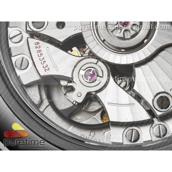 De Ville Date SS MKF 1:1 Best Edition Gray Dial on Gray Leather Strap A8800